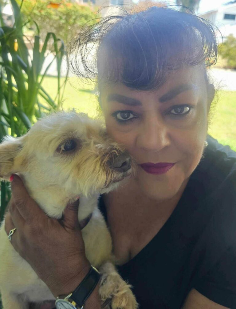 Picture of Coco And Boo Team Member: Jeanette and her dog "Guinness".
